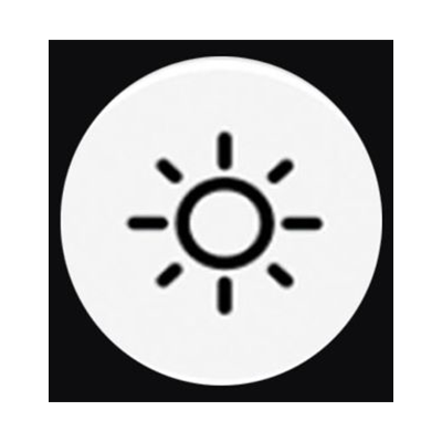 Icon με έναν ήλιο.